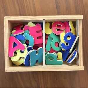 MELISSA & DOUG | Magnetic wooden alphabet